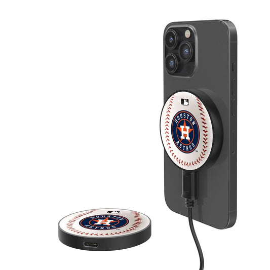 Houston Astros Baseball 10-Watt Wireless Magnetic Charger