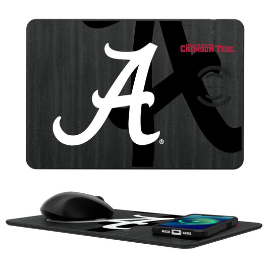 Alabama Crimson Tide Tilt 15-Watt Wireless Charger and Mouse Pad