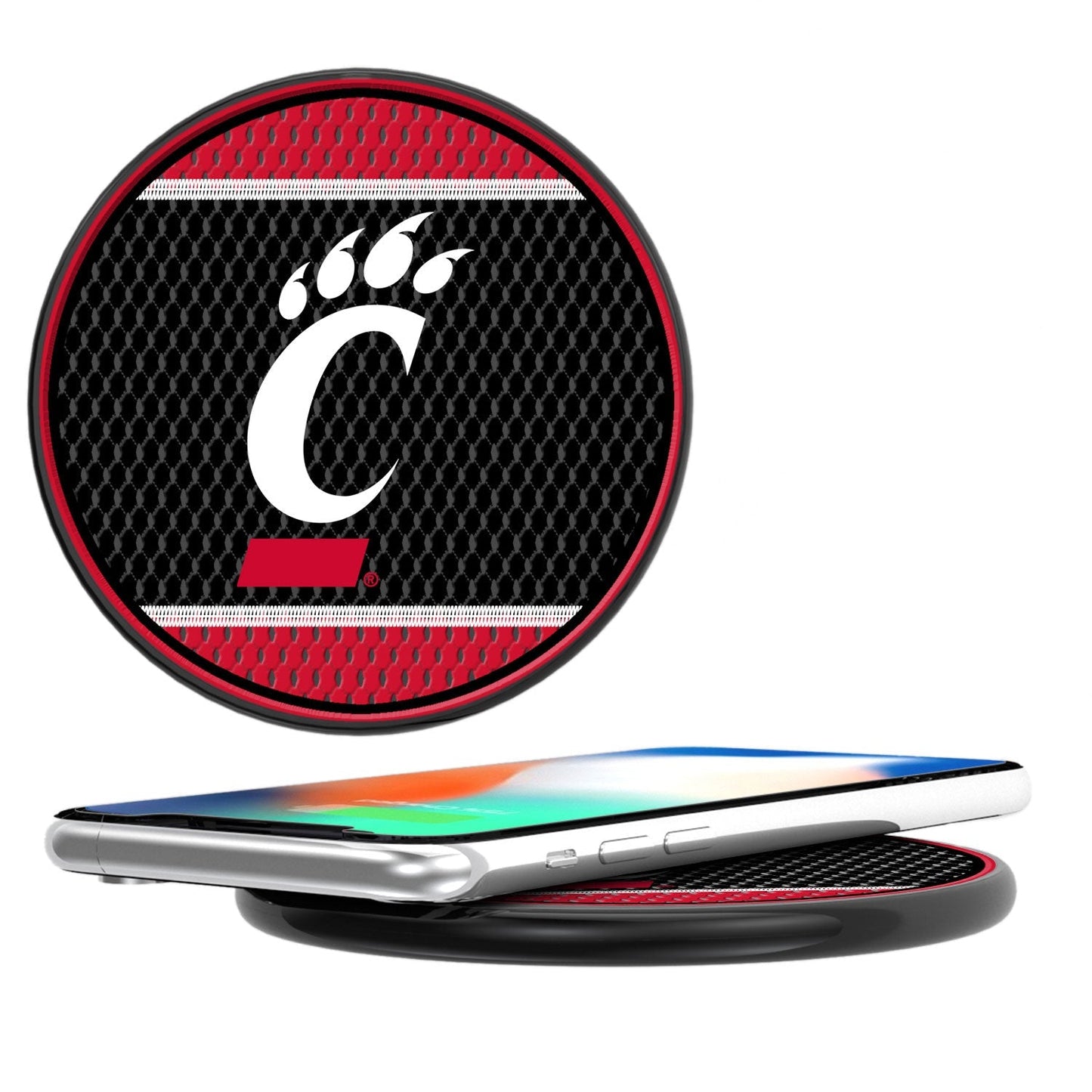 Cincinnati Bearcats Mesh 10-Watt Wireless Charger