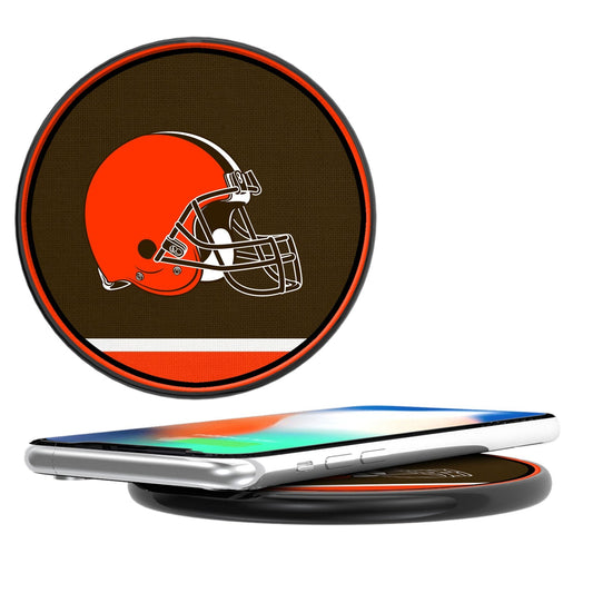 Cleveland Browns Stripe 10-Watt Wireless Charger-0