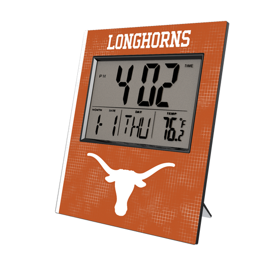 Texas Longhorns Hatch Wall Clock-0