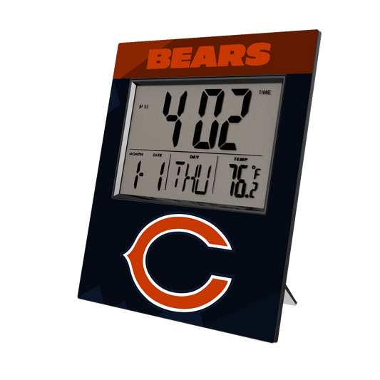 Chicago Bears Color Block Wall Clock-0