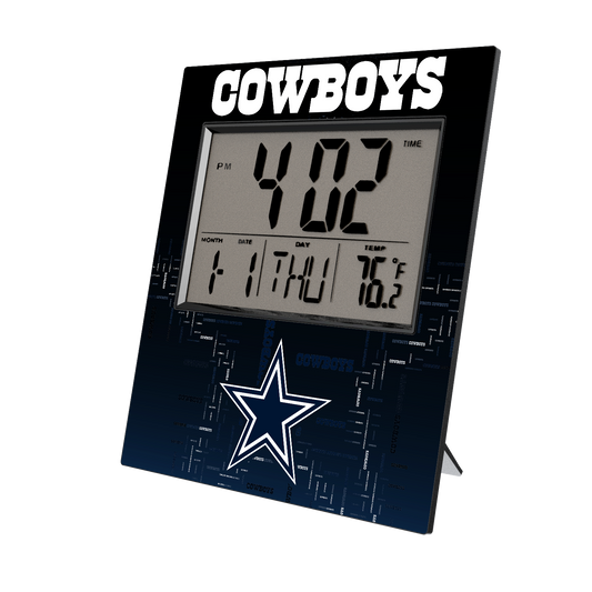 Dallas Cowboys Quadtile Wall Clock-0