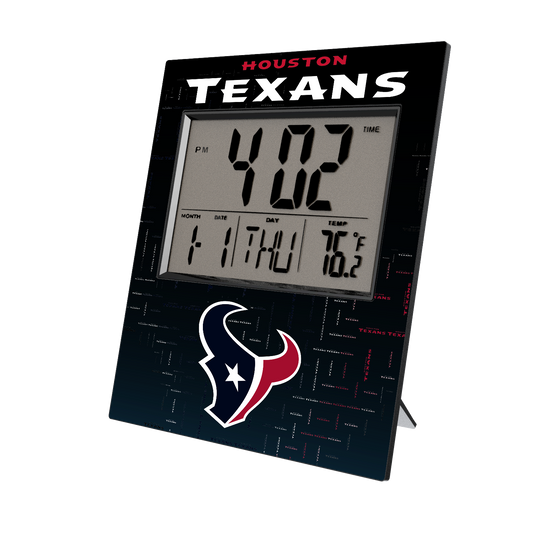 Houston Texans Quadtile Wall Clock-0
