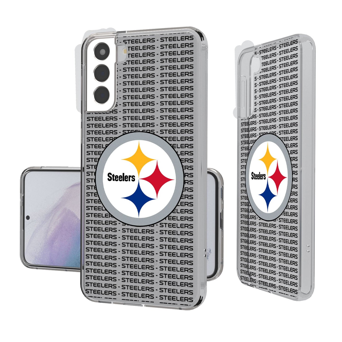 Pittsburgh Steelers Blackletter Clear Case