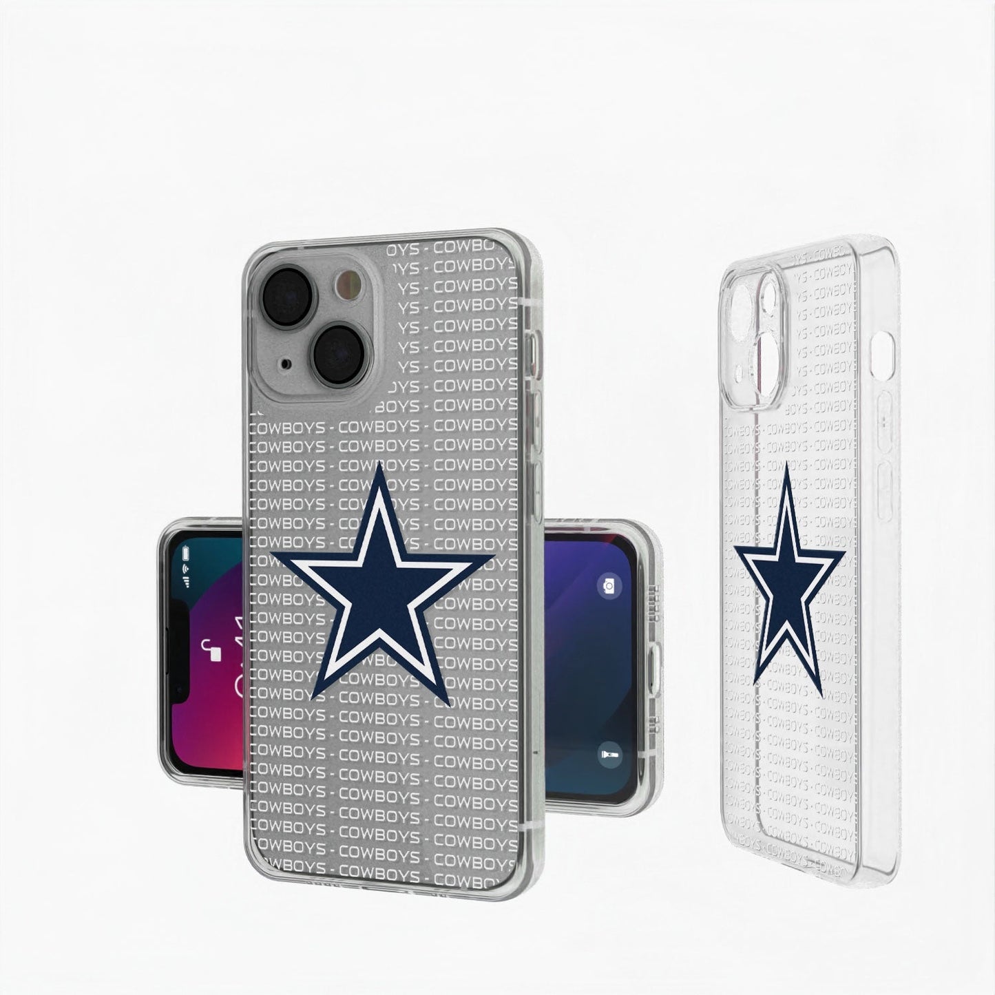 Dallas Cowboys Blackletter Clear Case