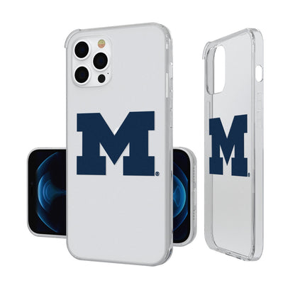 Michigan Wolverines Insignia Clear Case