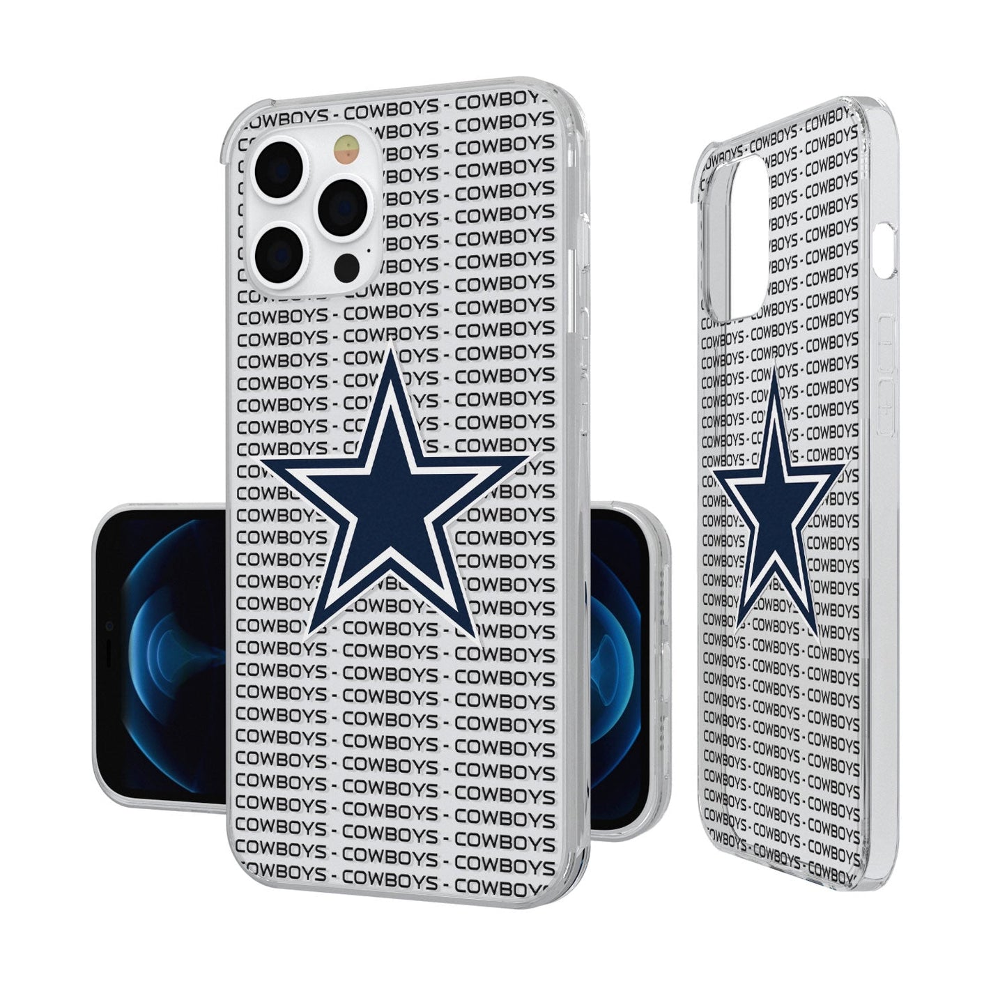 Dallas Cowboys Blackletter Clear Case