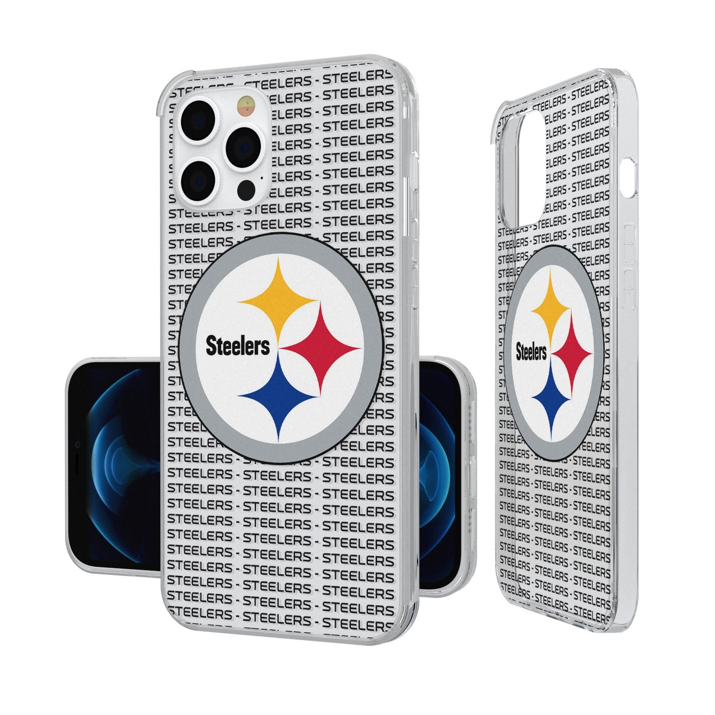 Pittsburgh Steelers Blackletter Clear Case