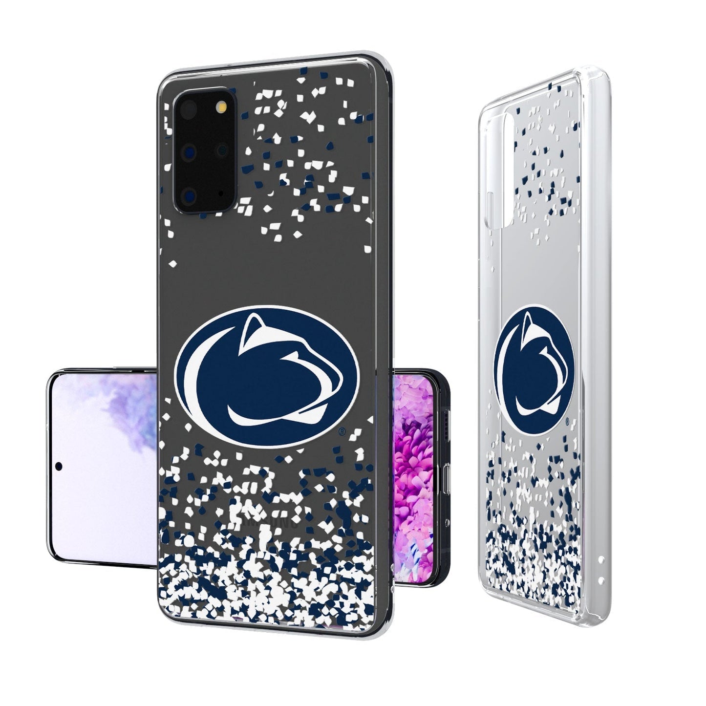 Penn State Nittany Lions Confetti Clear Case