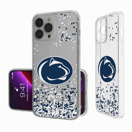 Penn State Nittany Lions Confetti Clear Case