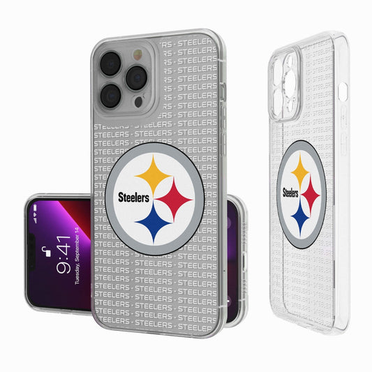 Pittsburgh Steelers Blackletter Clear Case