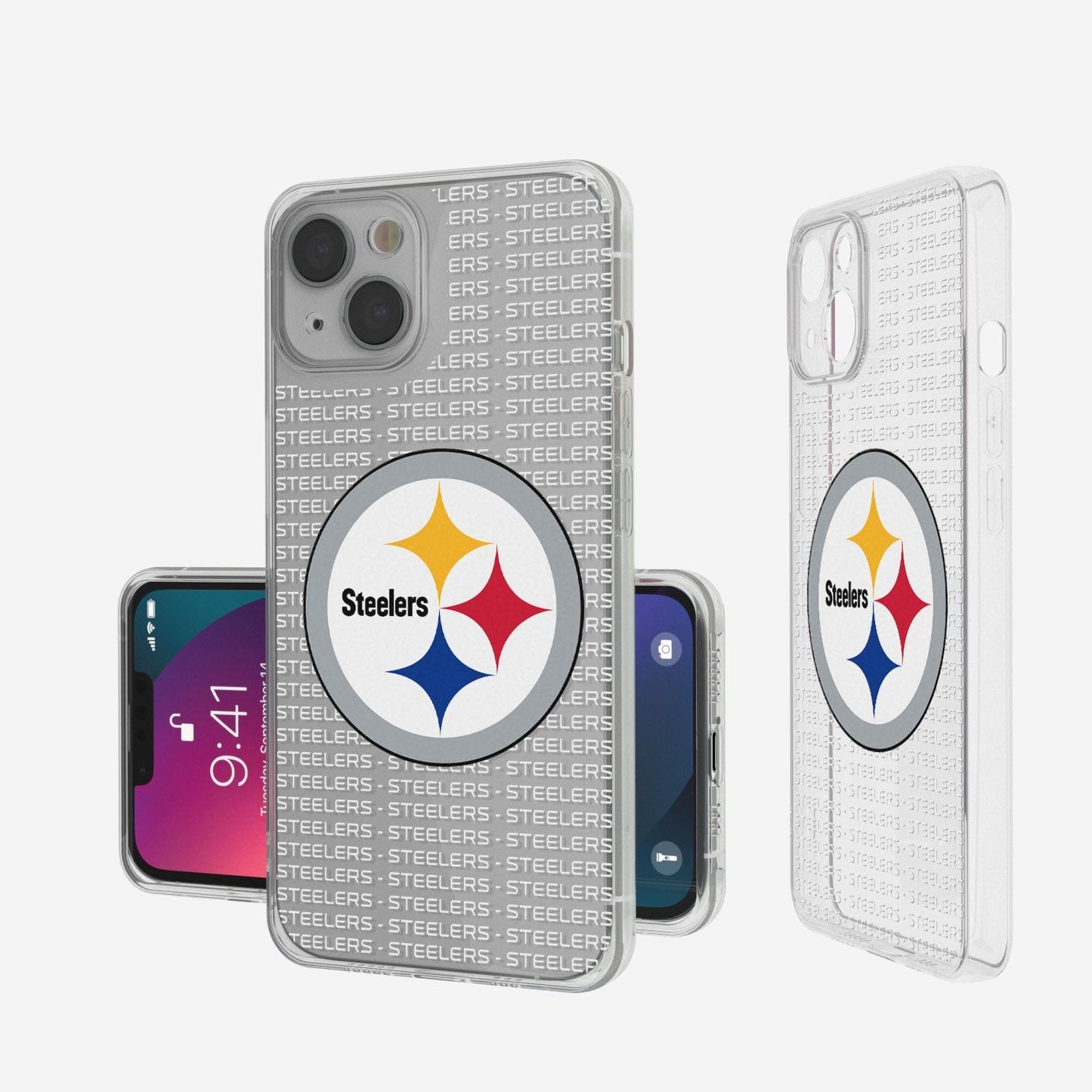 Pittsburgh Steelers Blackletter Clear Case