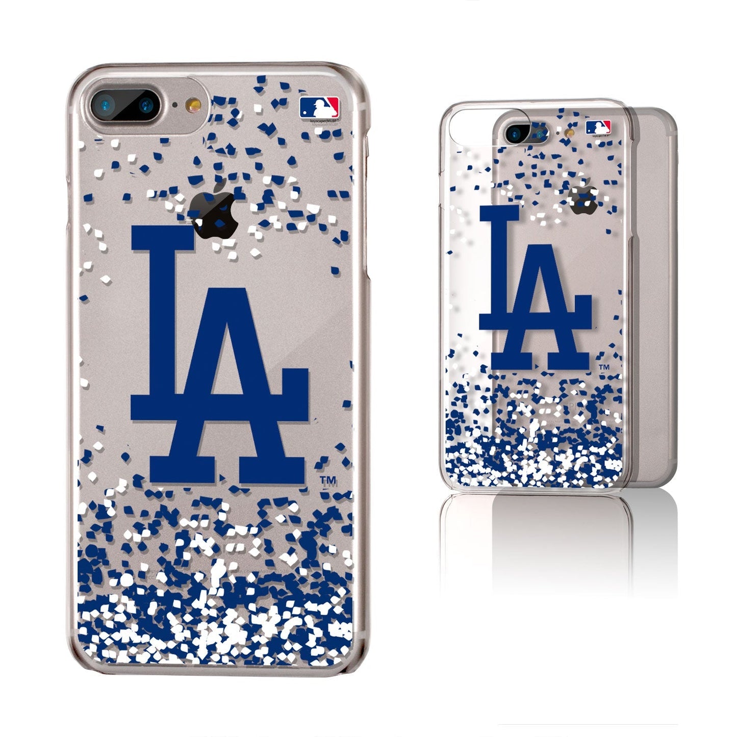 LA Dodgers Confetti Clear Case