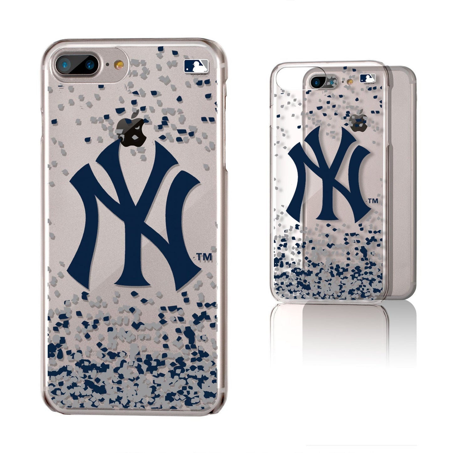 New York Yankees Confetti Clear Case