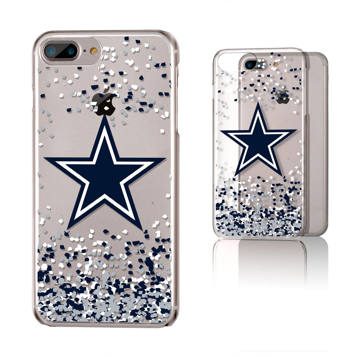 Dallas Cowboys Confetti Clear Case