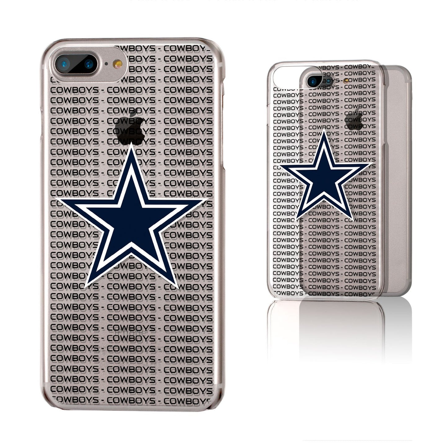 Dallas Cowboys Blackletter Clear Case