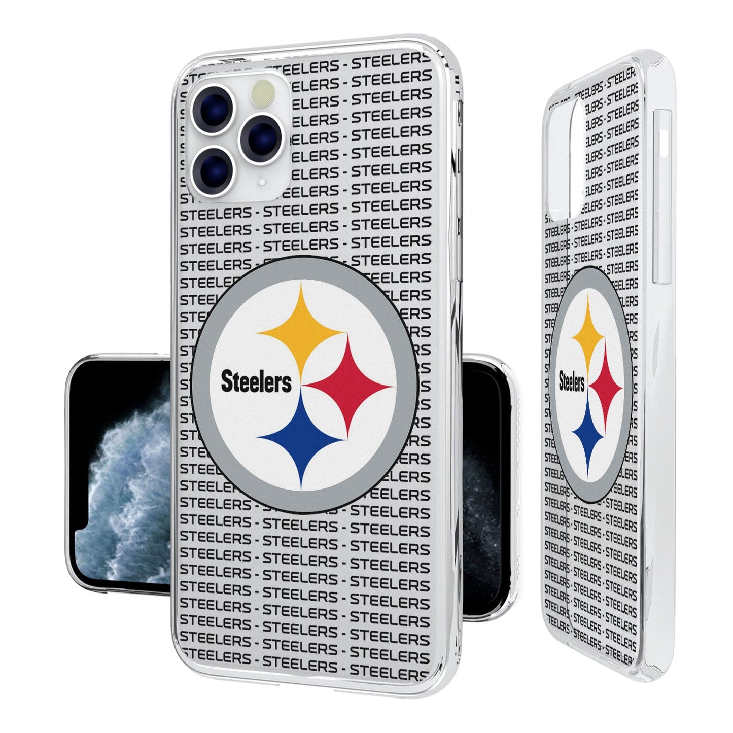 Pittsburgh Steelers Blackletter Clear Case