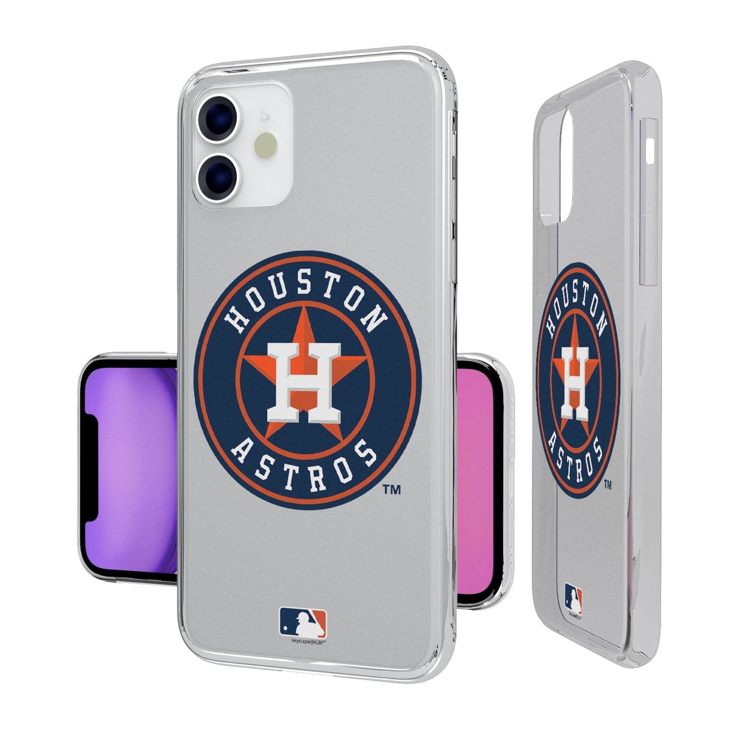 Houston Astros Insignia Clear Case