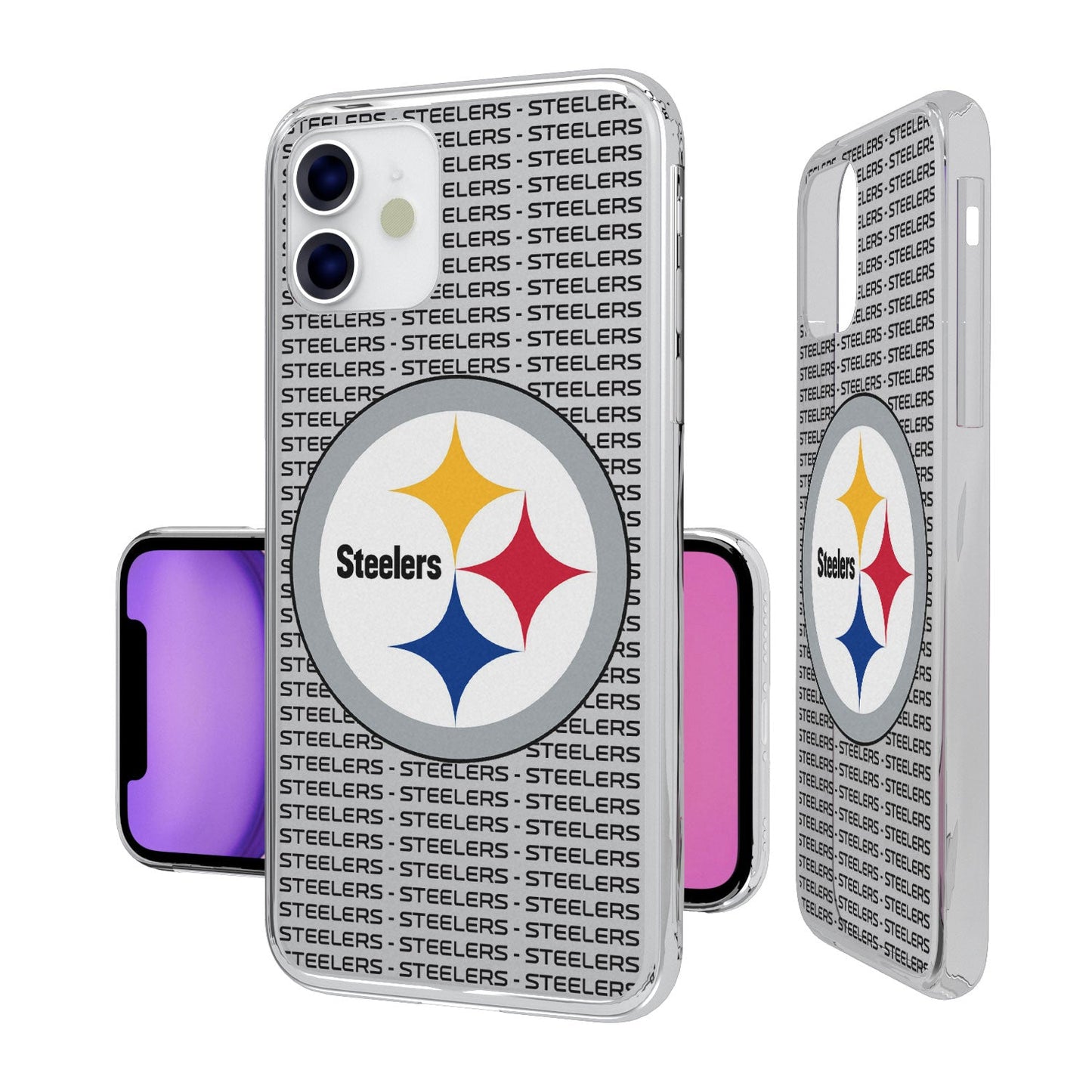 Pittsburgh Steelers Blackletter Clear Case