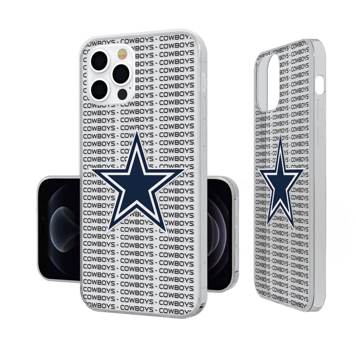 Dallas Cowboys Blackletter Clear Case