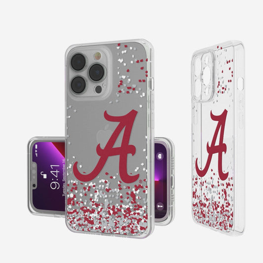 Alabama Crimson Tide Confetti Clear Case