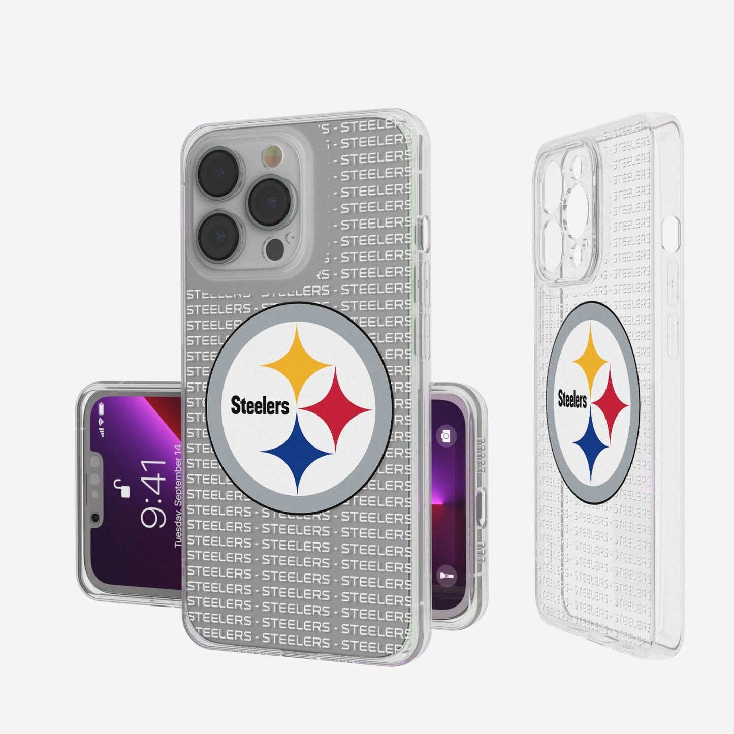 Pittsburgh Steelers Blackletter Clear Case