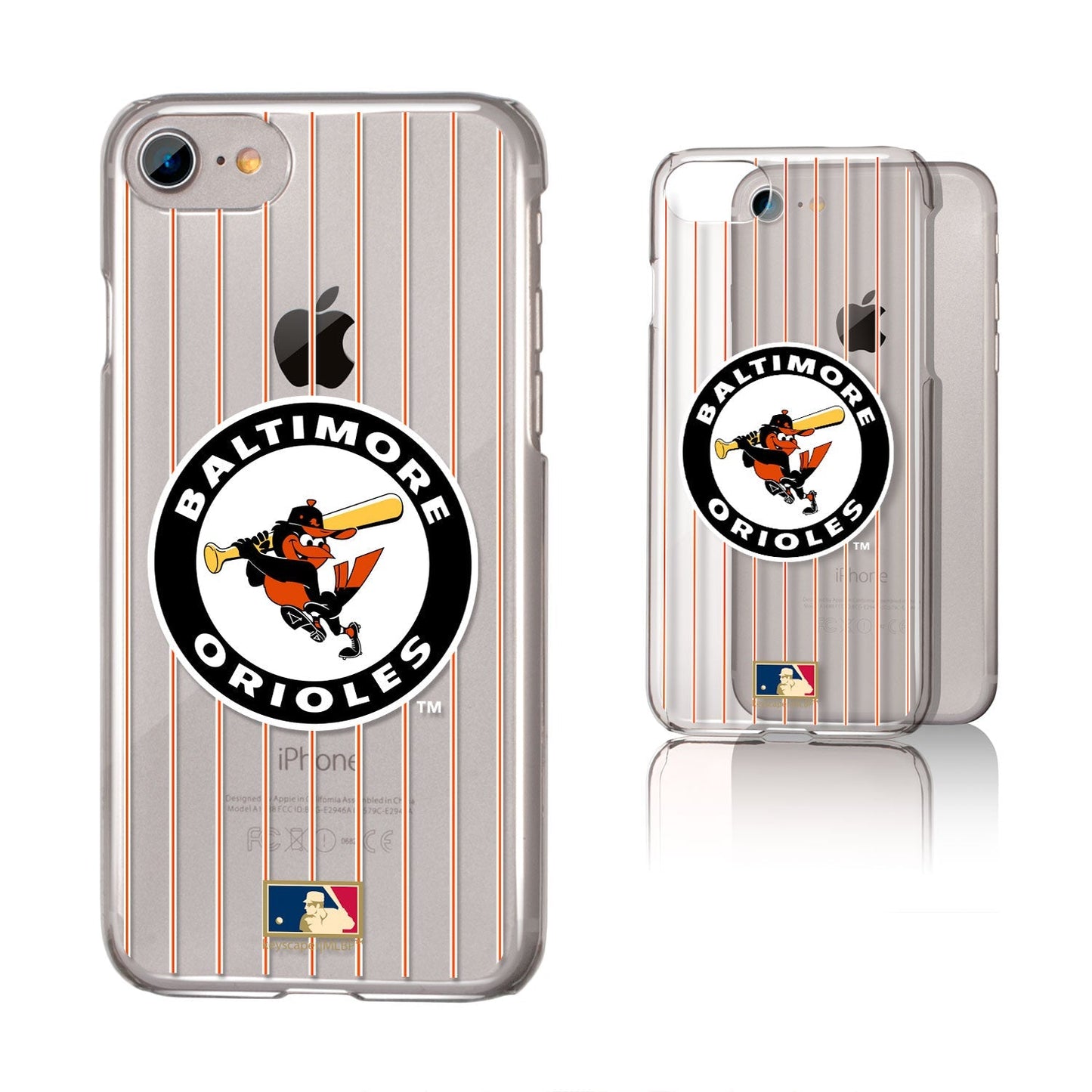 Baltimore Orioles 1966-1969 - Cooperstown Collection Pinstripe Clear Case