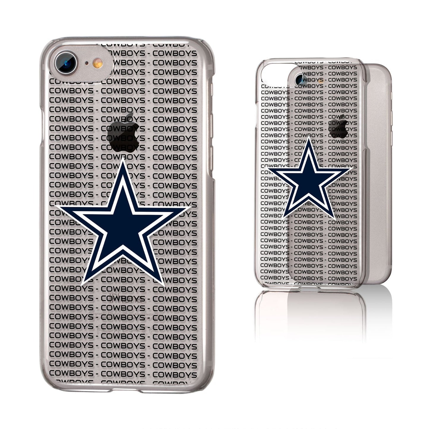 Dallas Cowboys Blackletter Clear Case