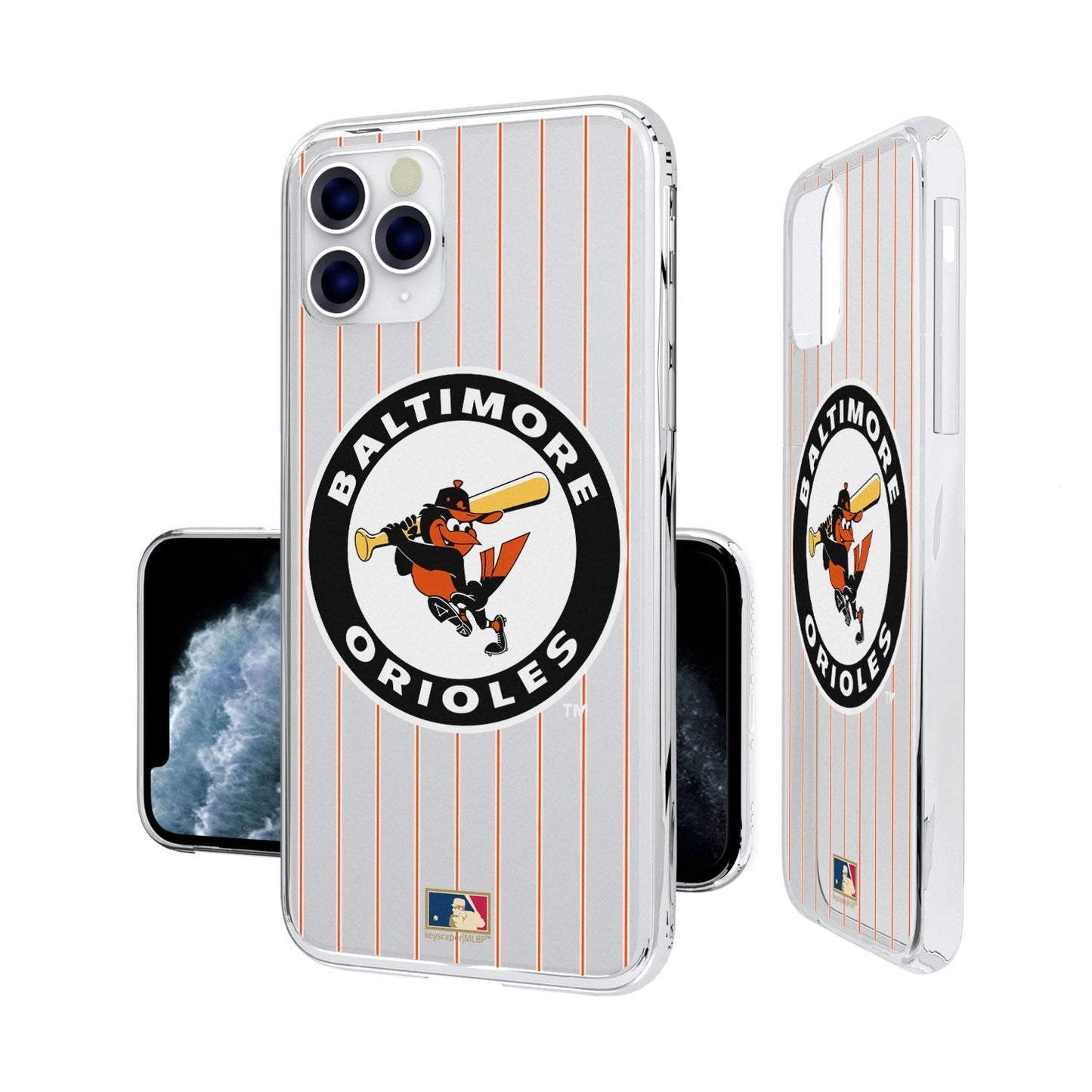 Baltimore Orioles 1966-1969 - Cooperstown Collection Pinstripe Clear Case