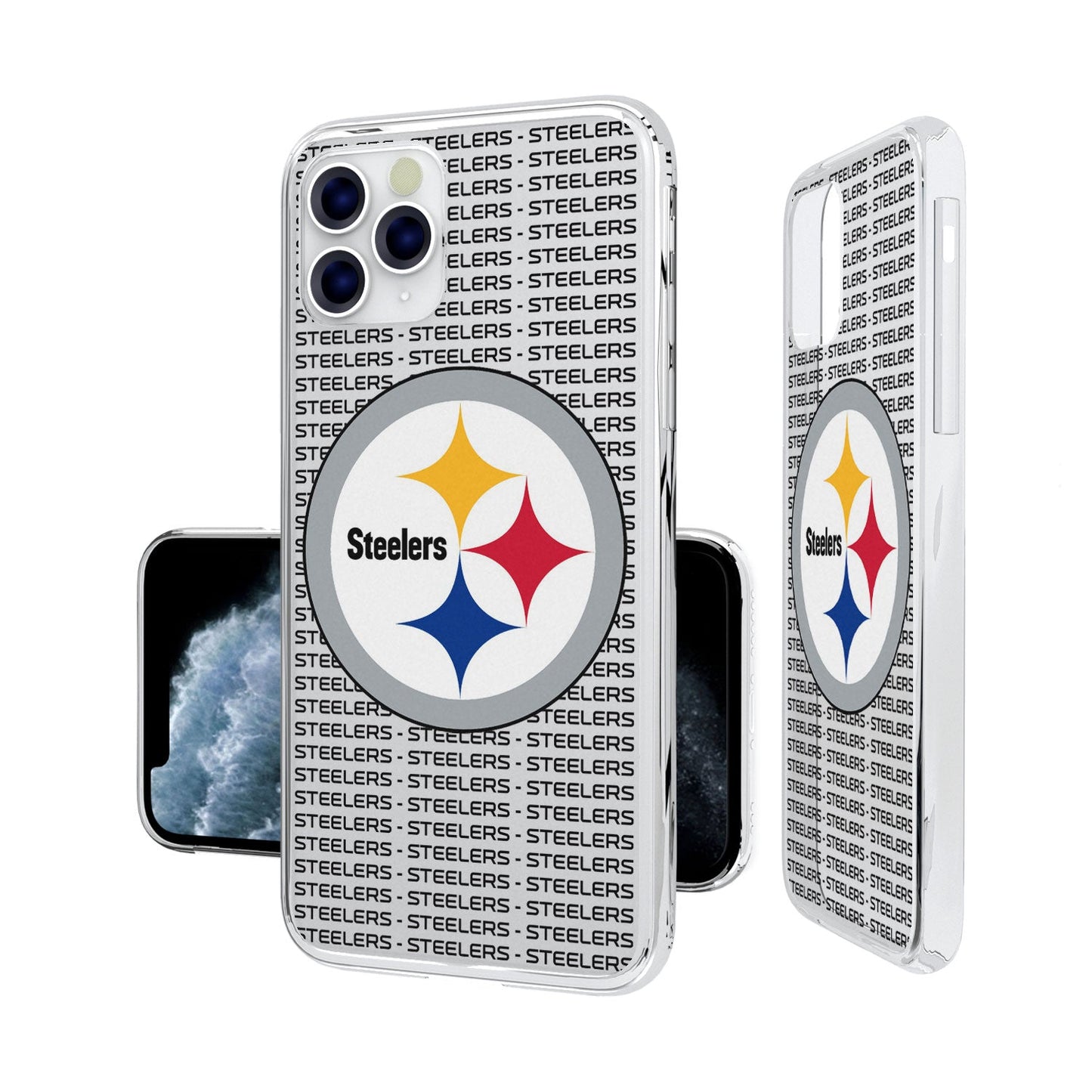 Pittsburgh Steelers Blackletter Clear Case