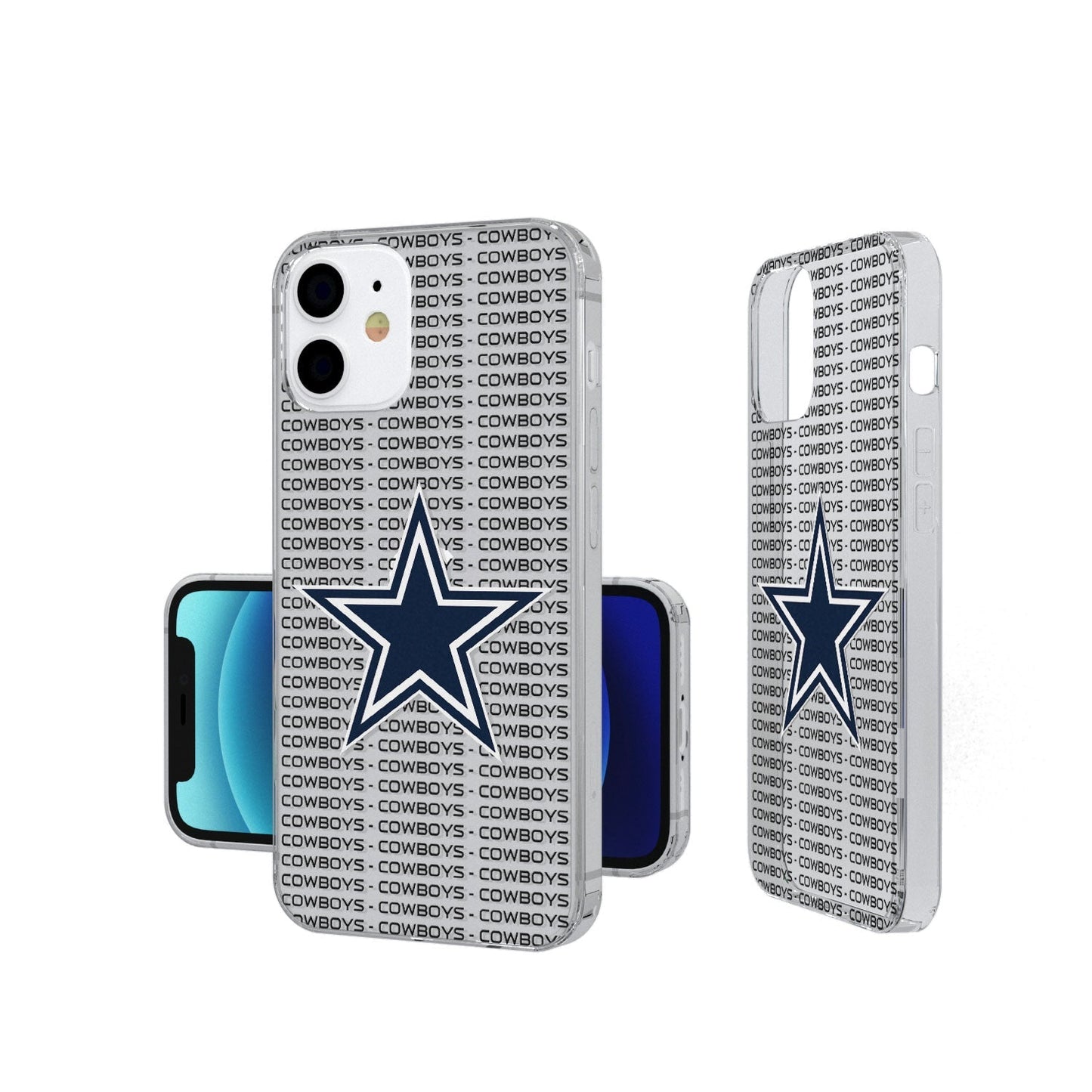 Dallas Cowboys Blackletter Clear Case