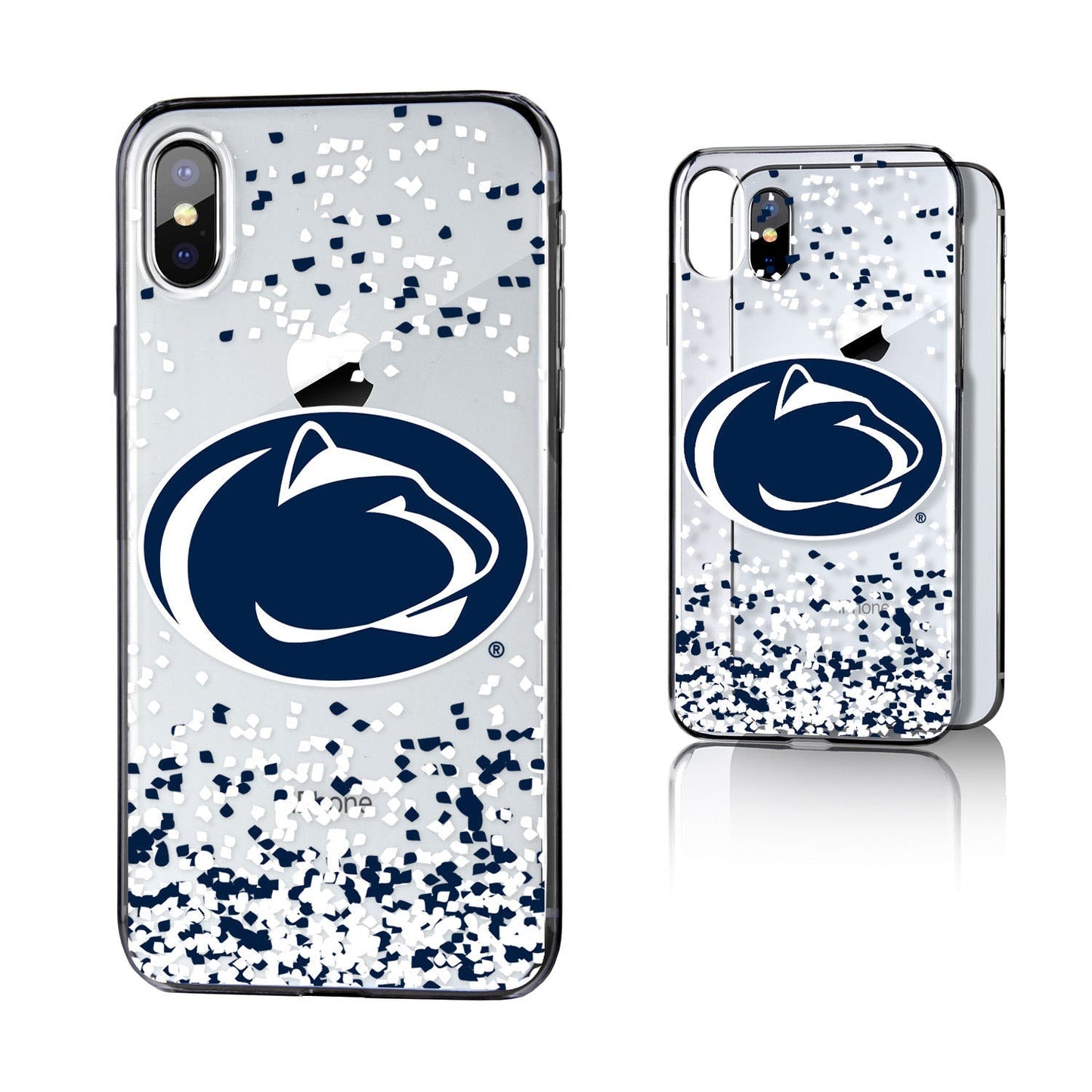 Penn State Nittany Lions Confetti Clear Case