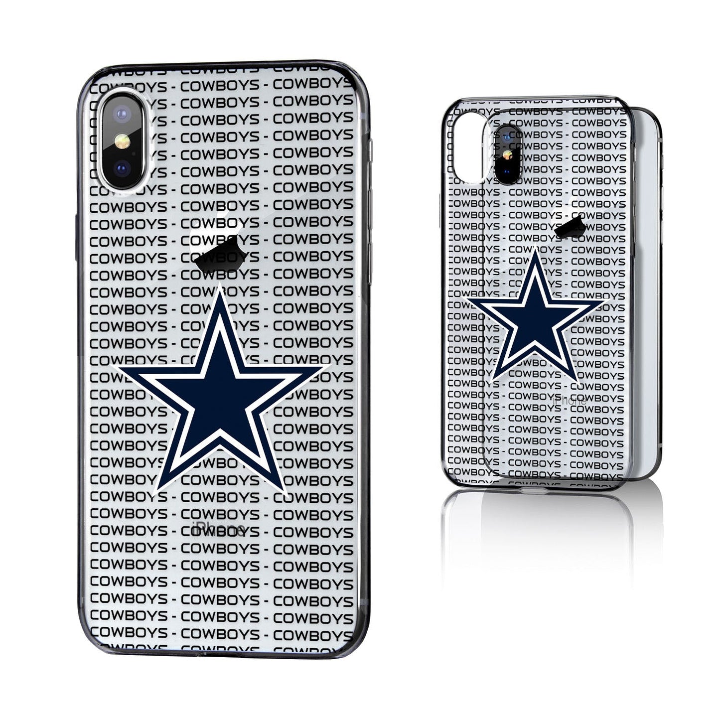 Dallas Cowboys Blackletter Clear Case