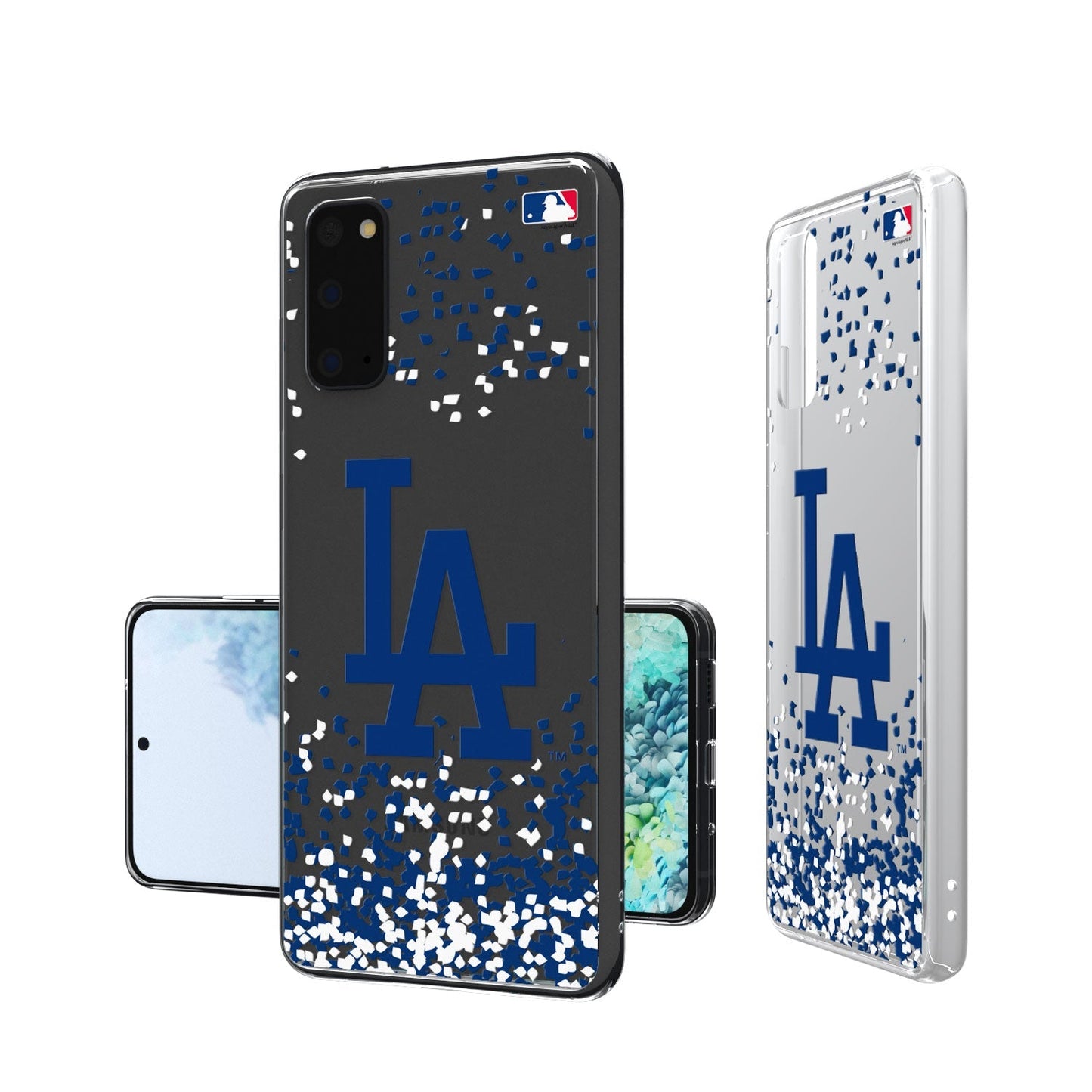 LA Dodgers Confetti Clear Case