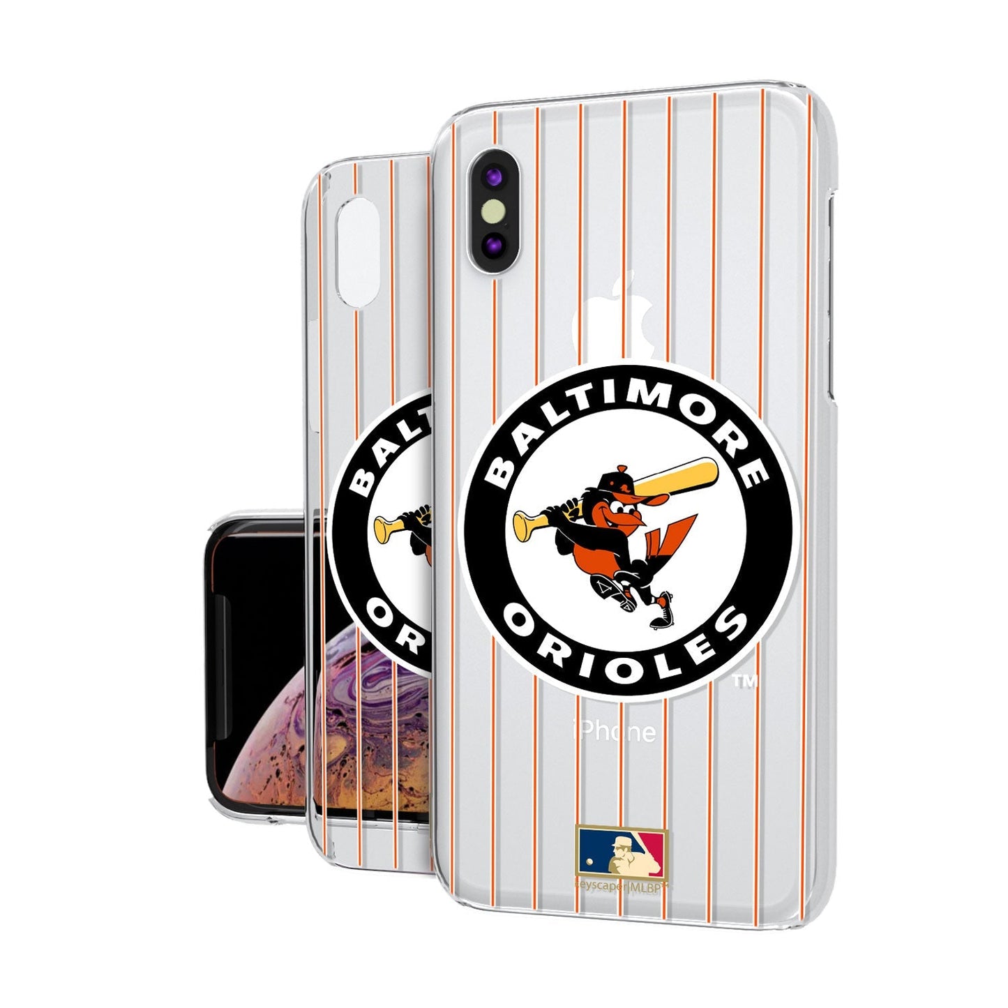 Baltimore Orioles 1966-1969 - Cooperstown Collection Pinstripe Clear Case