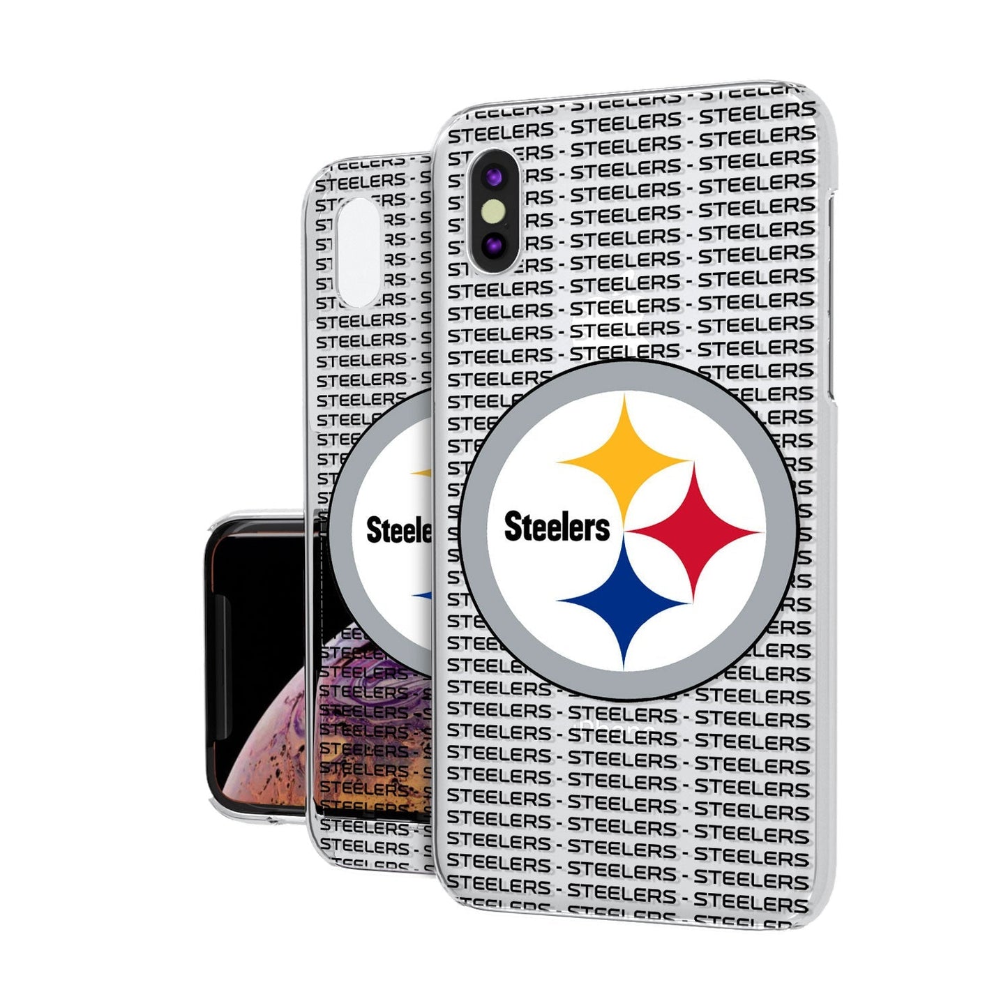 Pittsburgh Steelers Blackletter Clear Case