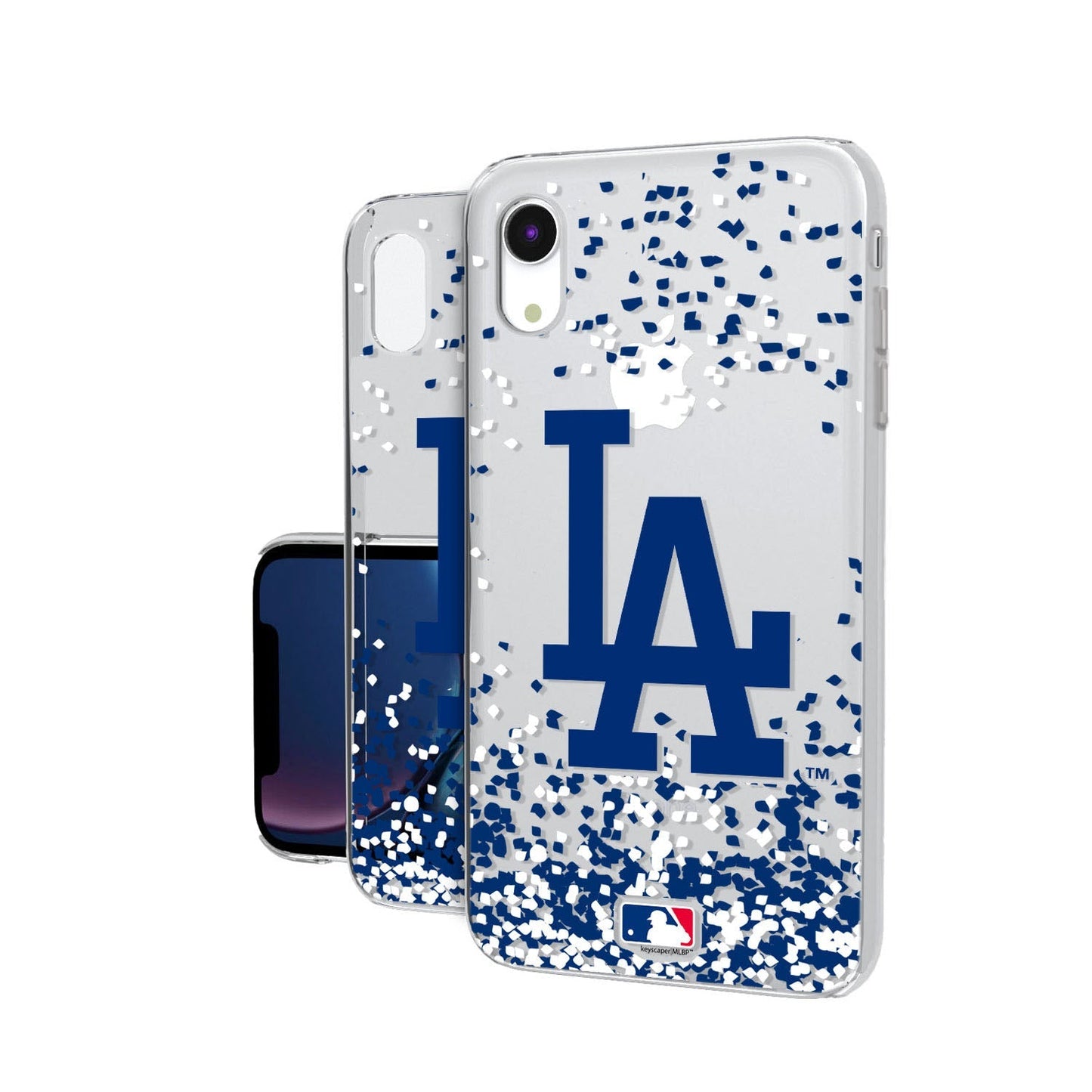 LA Dodgers Confetti Clear Case