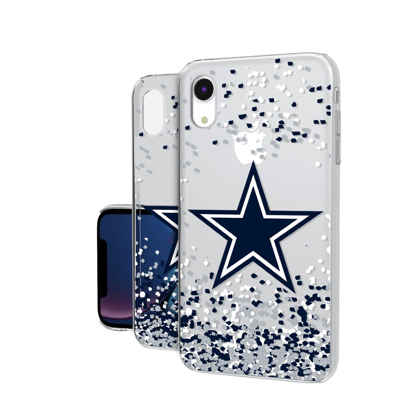 Dallas Cowboys Confetti Clear Case