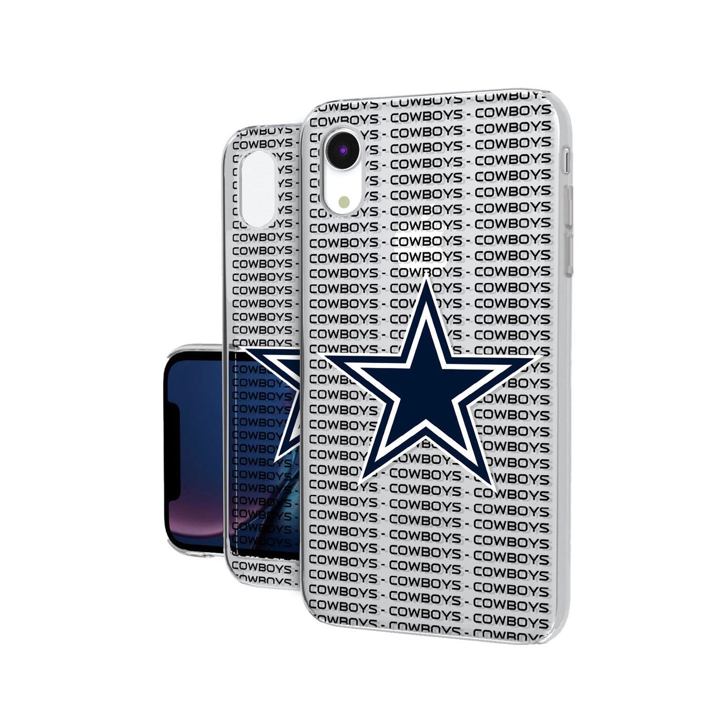 Dallas Cowboys Blackletter Clear Case