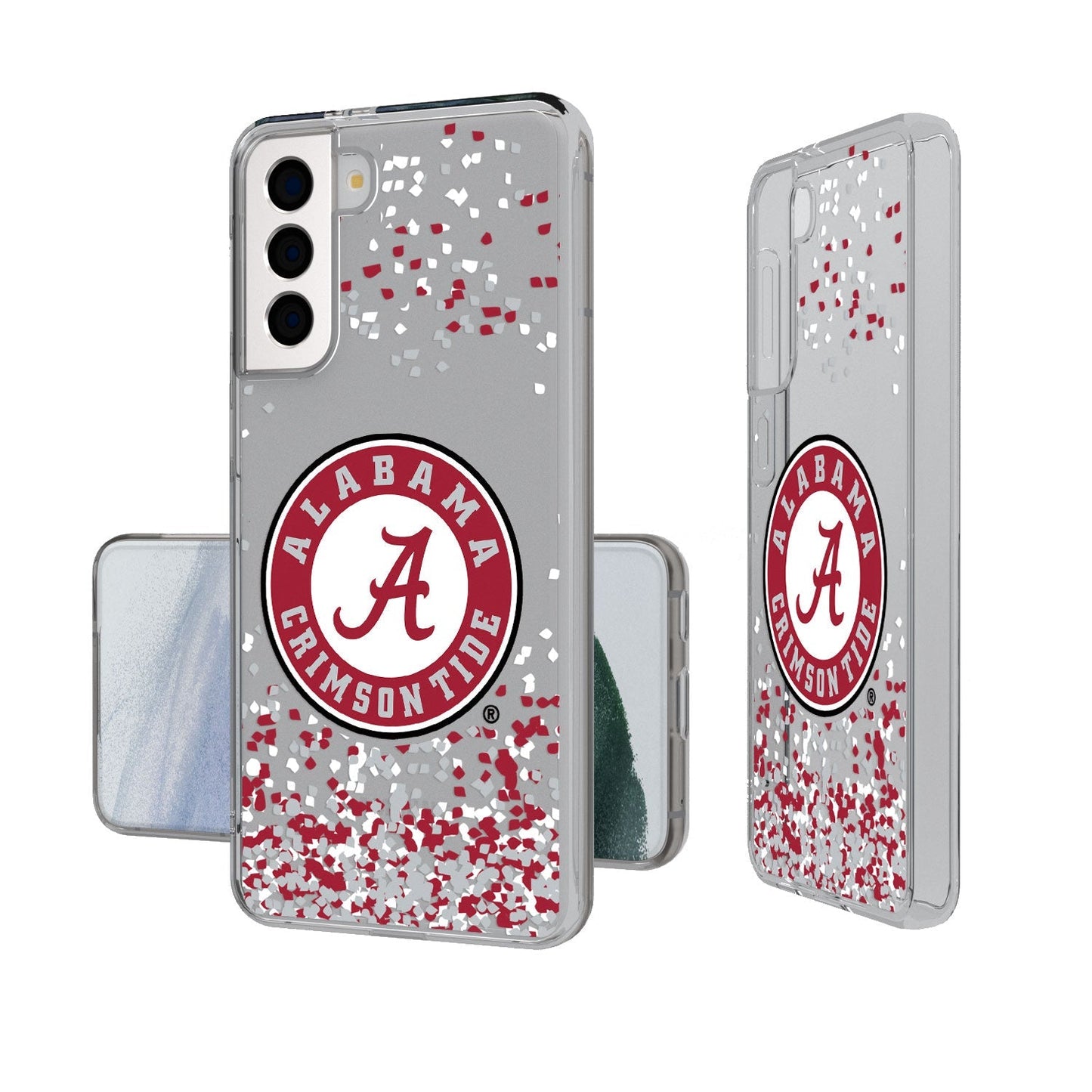 Alabama Crimson Tide Confetti Clear Case