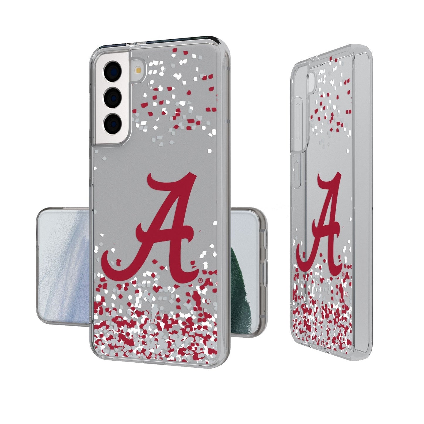 Alabama Crimson Tide Confetti Clear Case