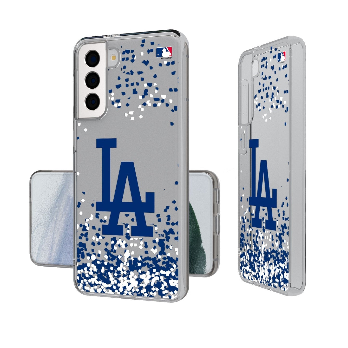 LA Dodgers Confetti Clear Case