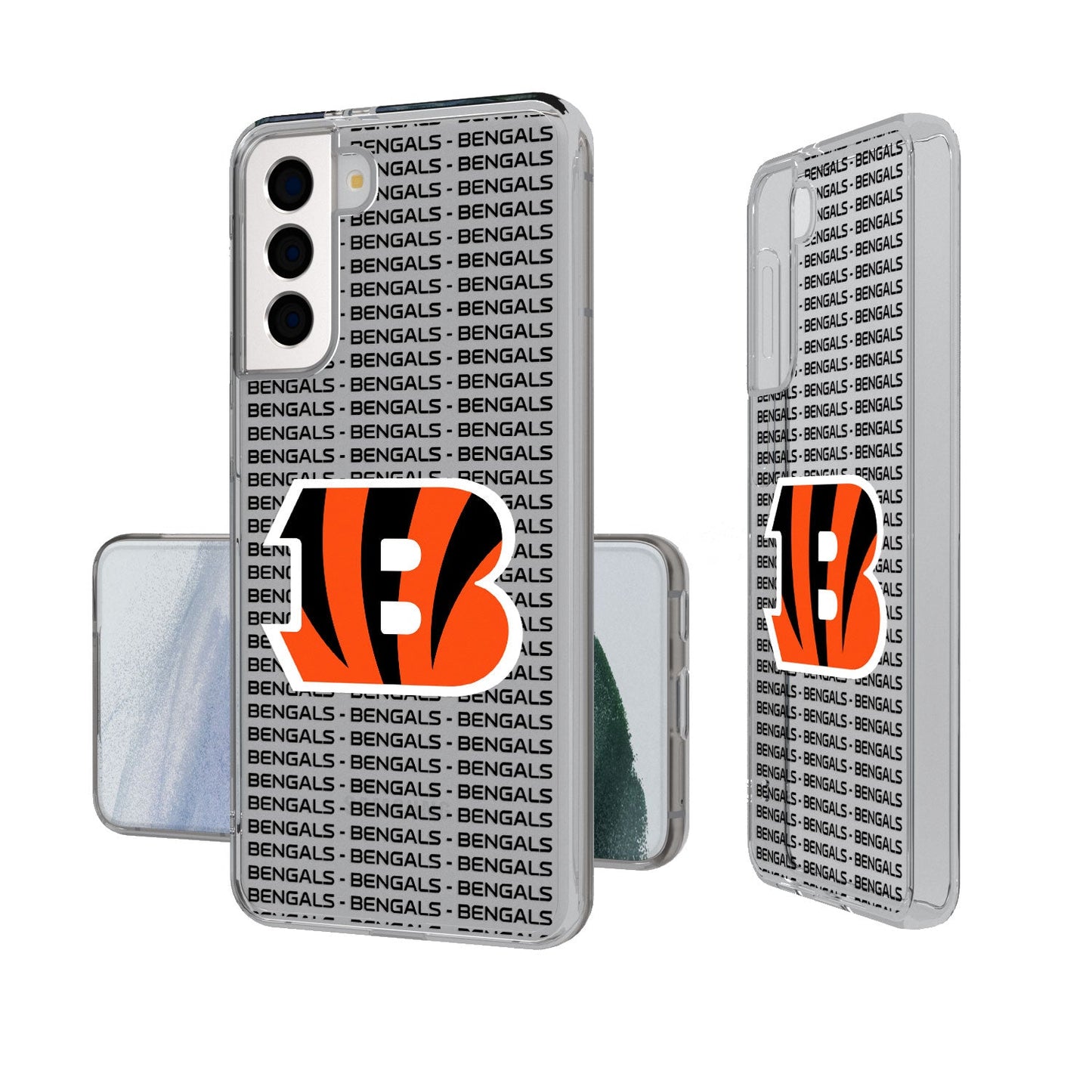 Cincinnati Bengals Blackletter Clear Case-1