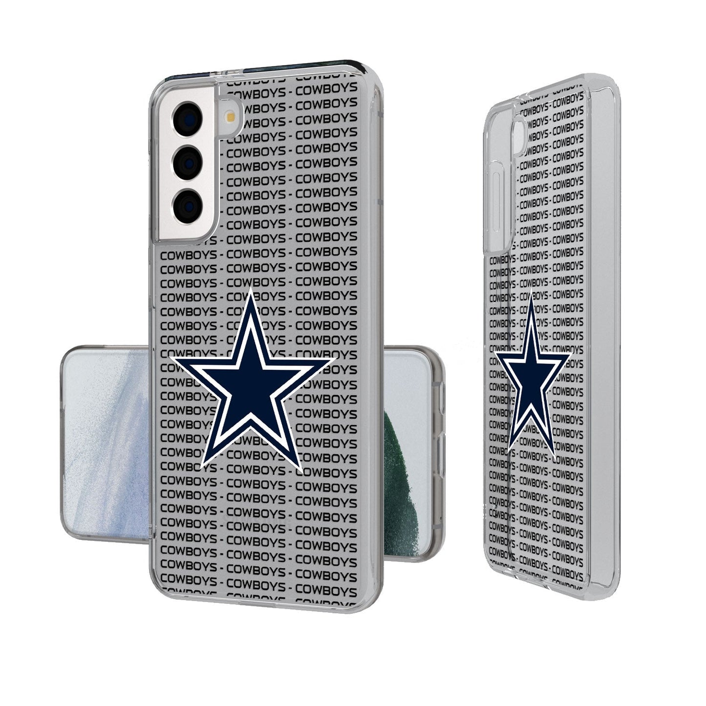 Dallas Cowboys Blackletter Clear Case