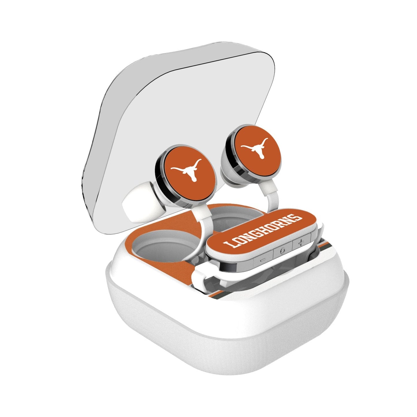 Texas Longhorns Stripe Wireless Earbuds