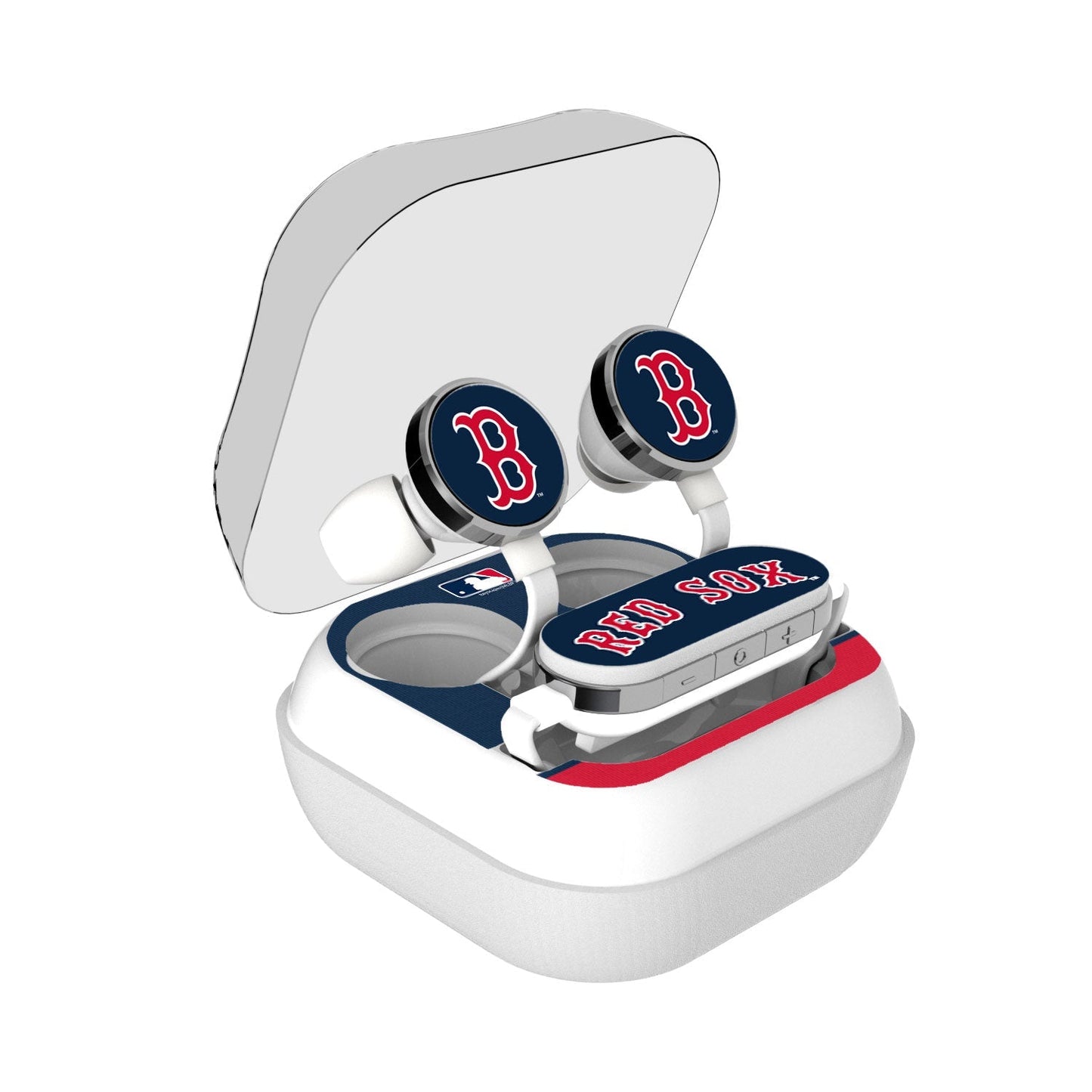 Boston Red Sox Stripe Wireless Earbuds