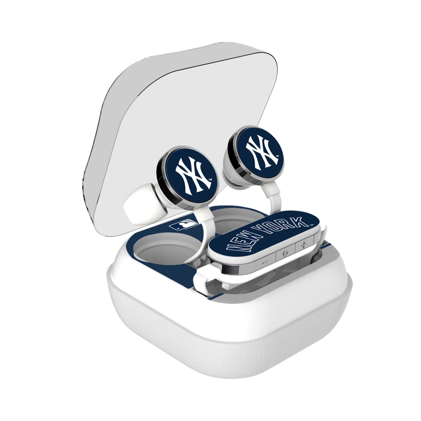 New York Yankees Stripe Wireless Earbuds