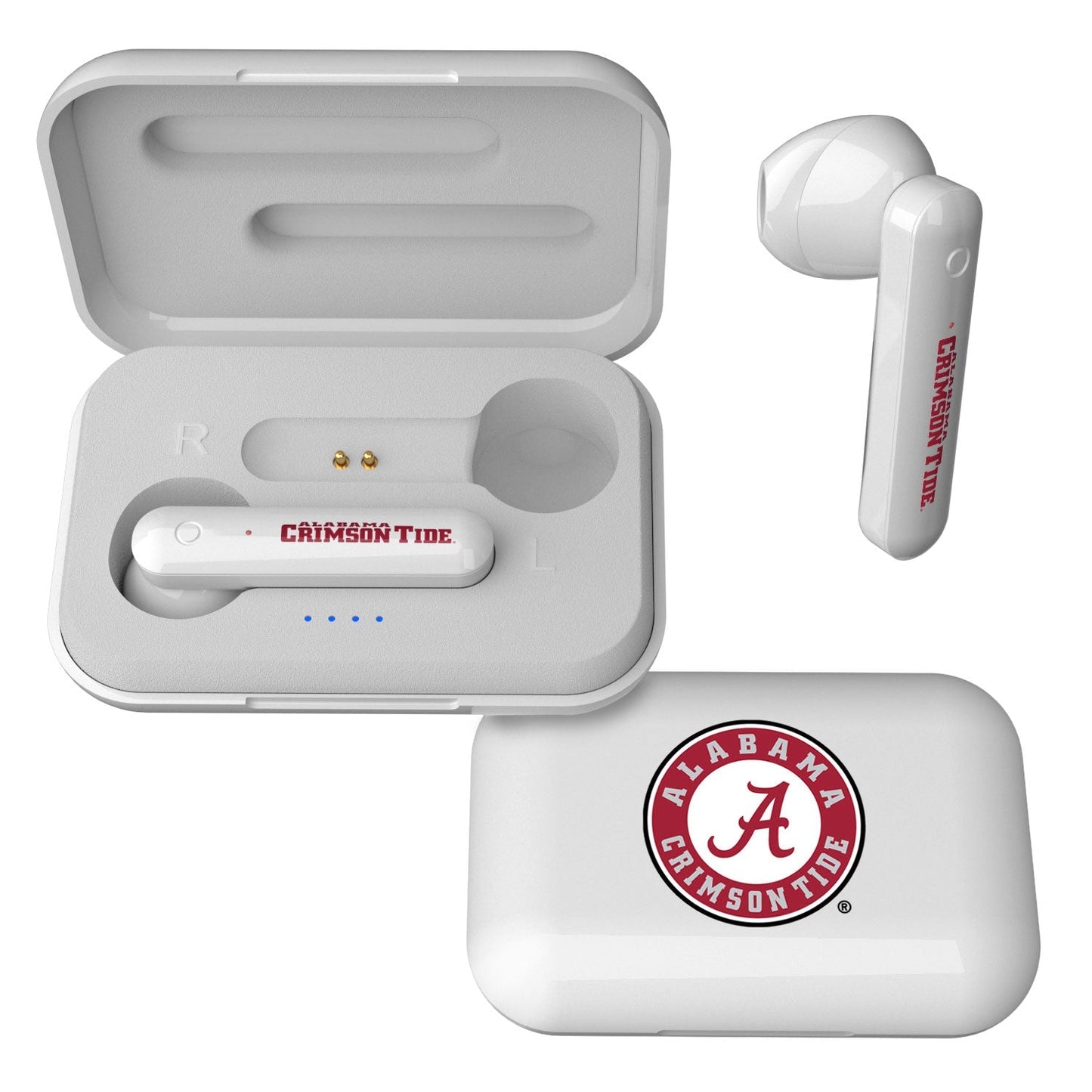 Alabama Crimson Tide Insignia Wireless Earbuds