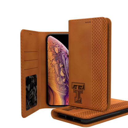 Texas Tech Red Raiders Woodburned Folio Case